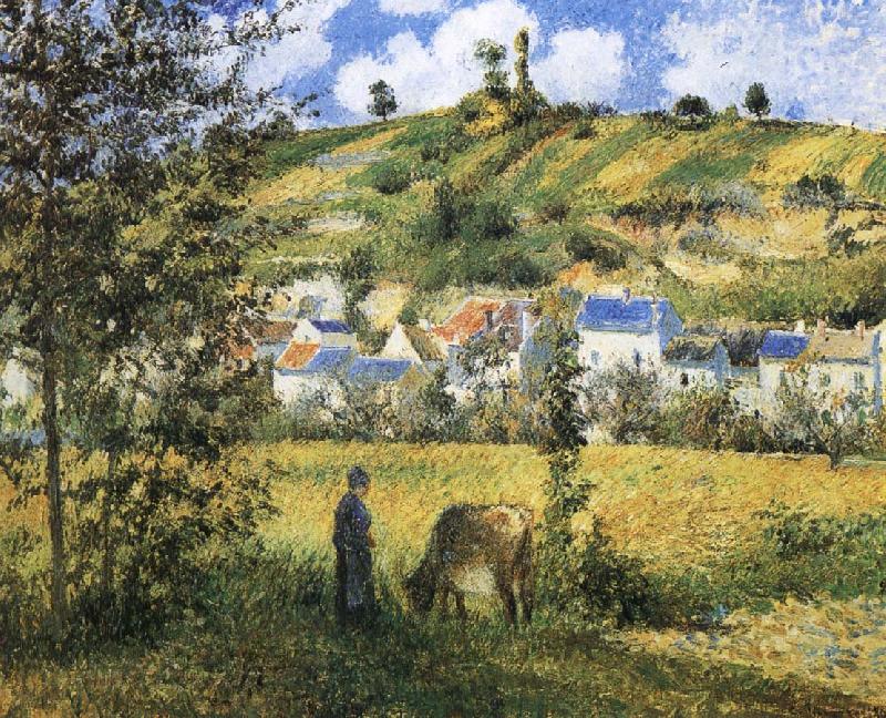 Camille Pissarro Summer scenery every watt Norge oil painting art